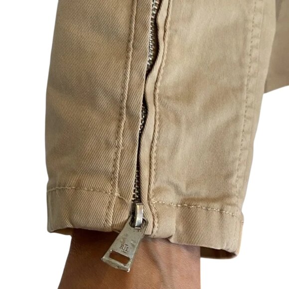 Lauren Ralph Lauren cargo pants tan women’s size 8 - Picture 5 of 10
